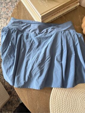lululemon athletica Powder Blue Pleated Athletic Skort